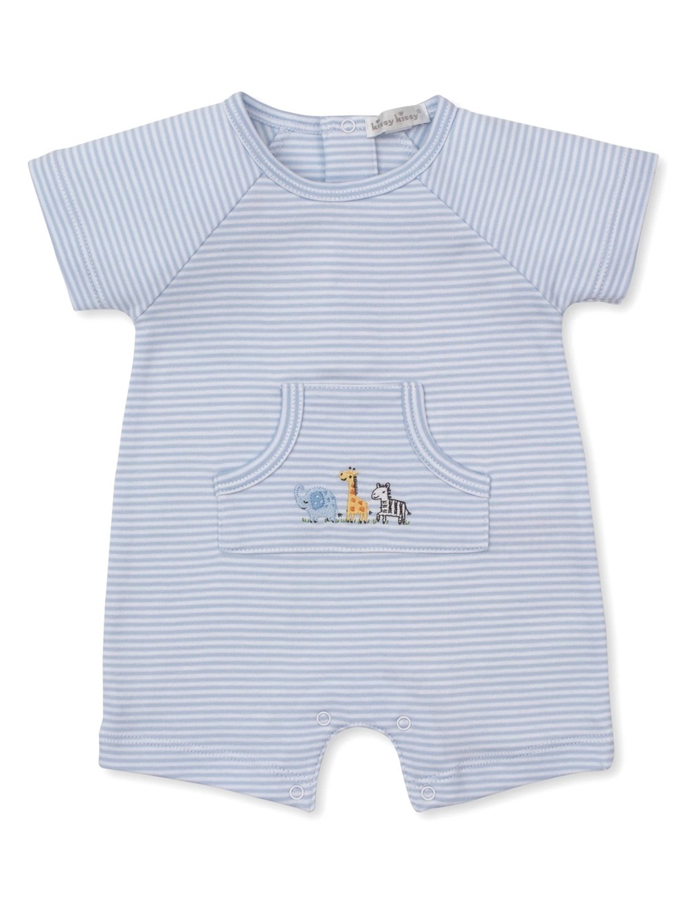 Kissy Kissy Safari Bunch Short Pima Romper